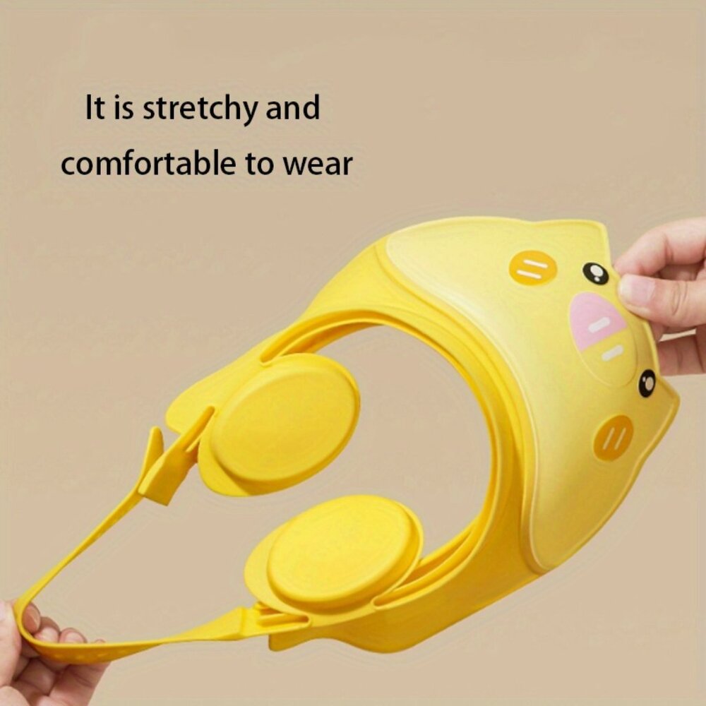 3 Pack Adjustable Waterproof Shower Cap for Kids